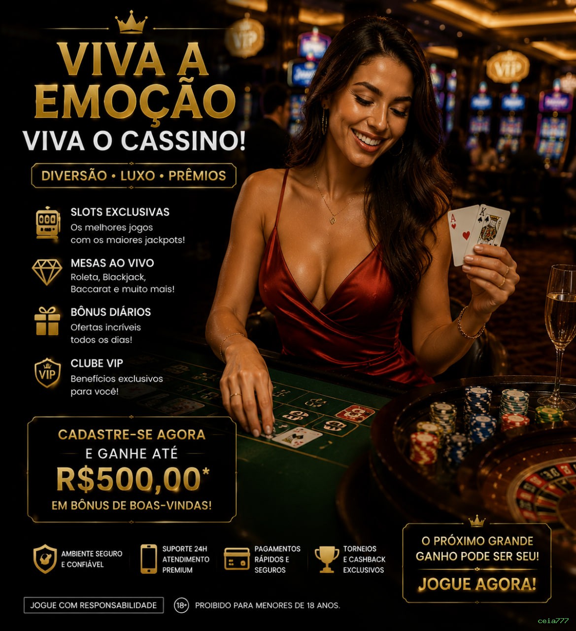 Cashback Semanal ceia777
